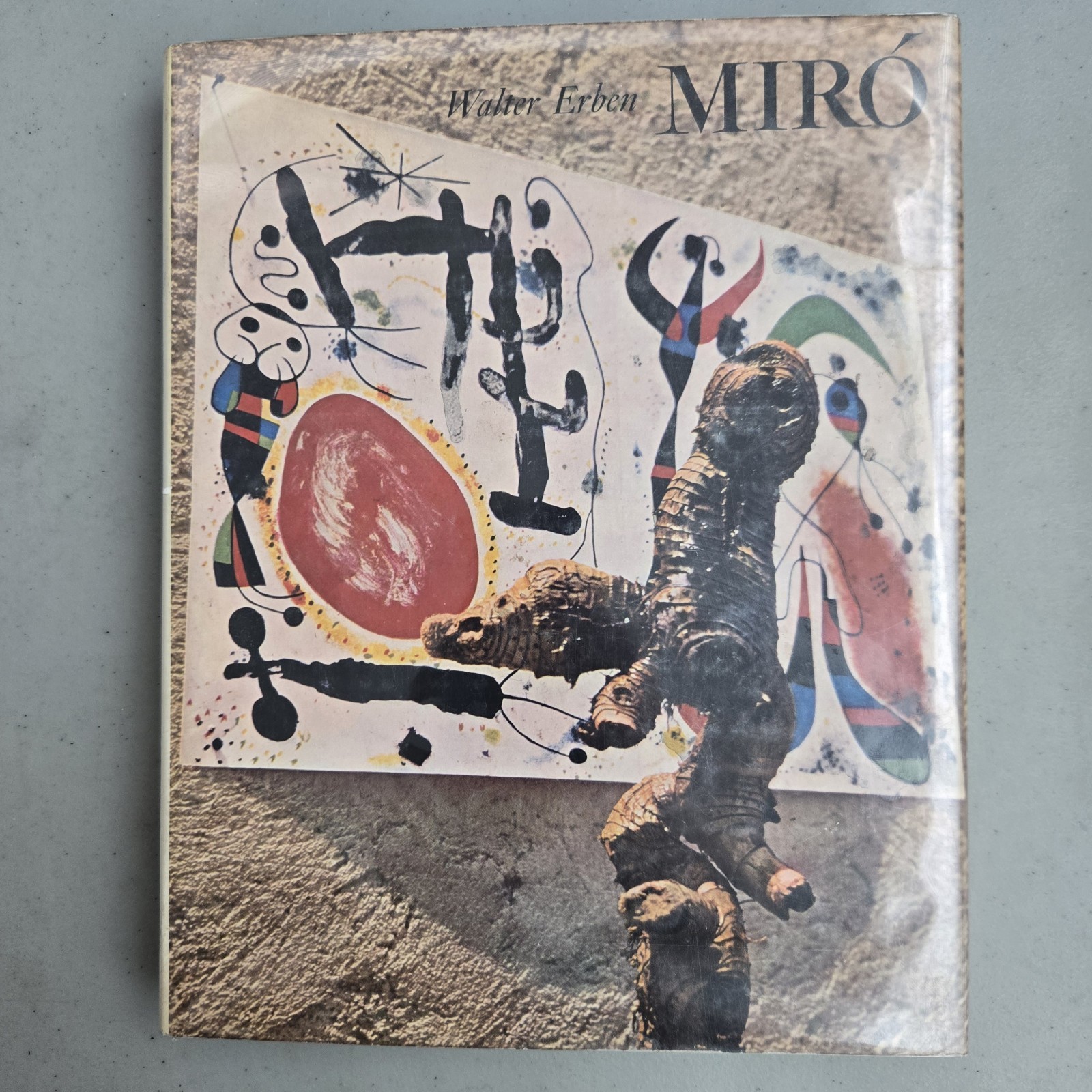 Miró Signed Book Vintage German Hardcover by Walter Erben 1959 HCDJ
