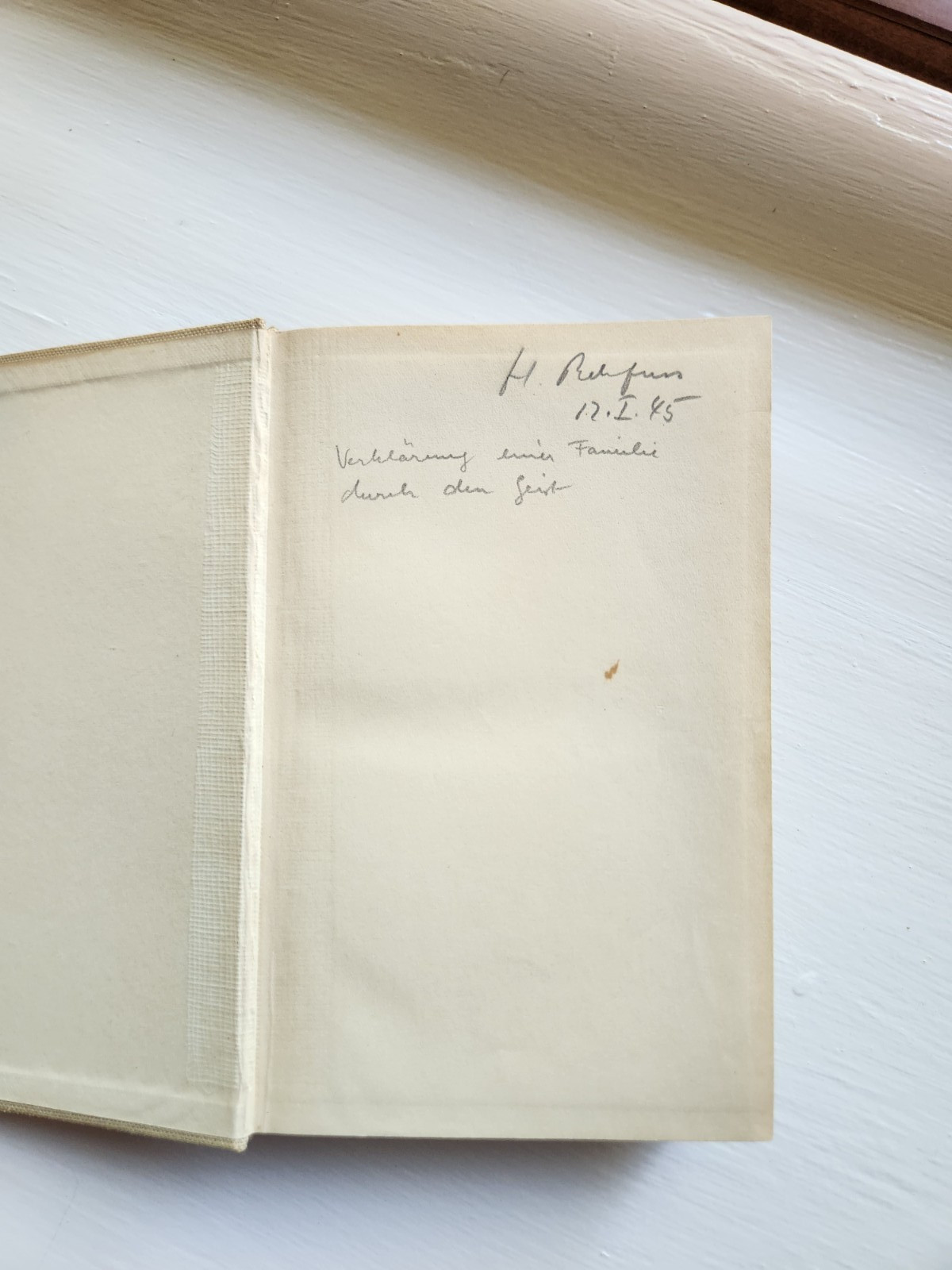 THOMAS MANN GERMAN BOOK COLLECTION, 1922-1956, STOCKHOLM/BERLIN