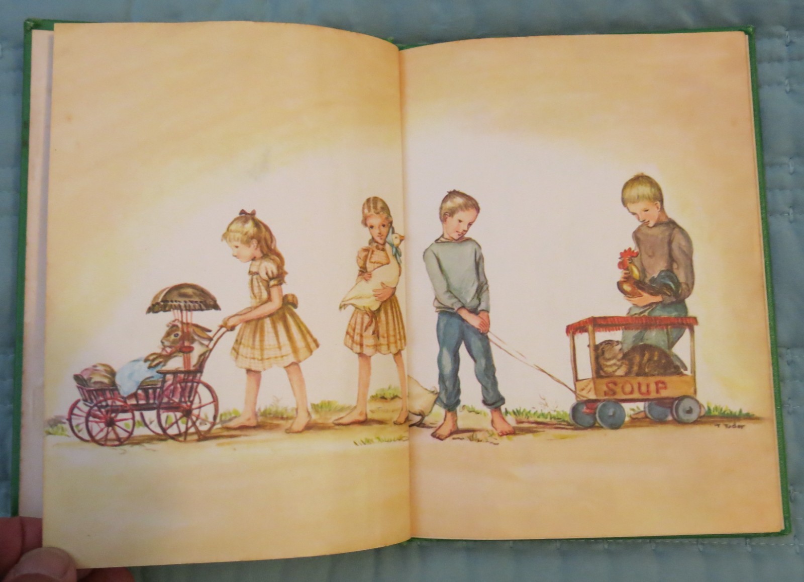 Increase Rabbit – Illustrations by Tasha Tudor 1958 – Ex-Lib HB 1st ed.
