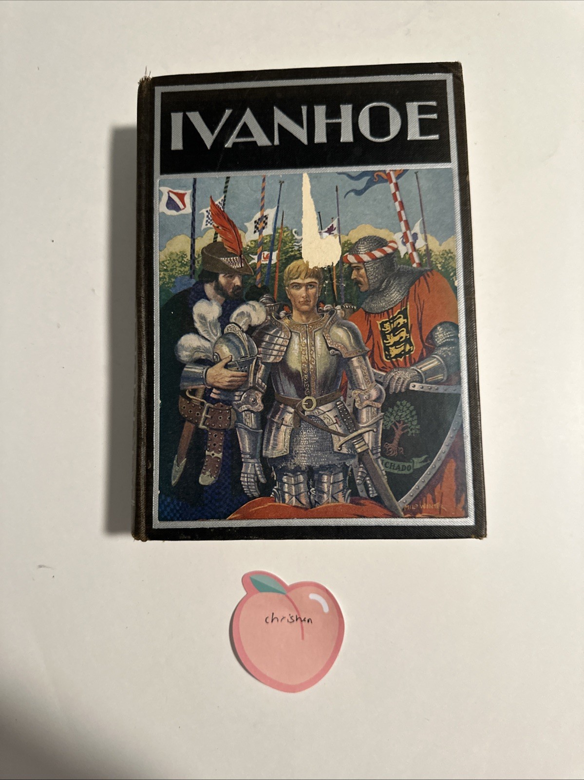 Ivanhoe 1935 Edition Rand McNally and Company Hardcover , Sir Walter Scott Bart