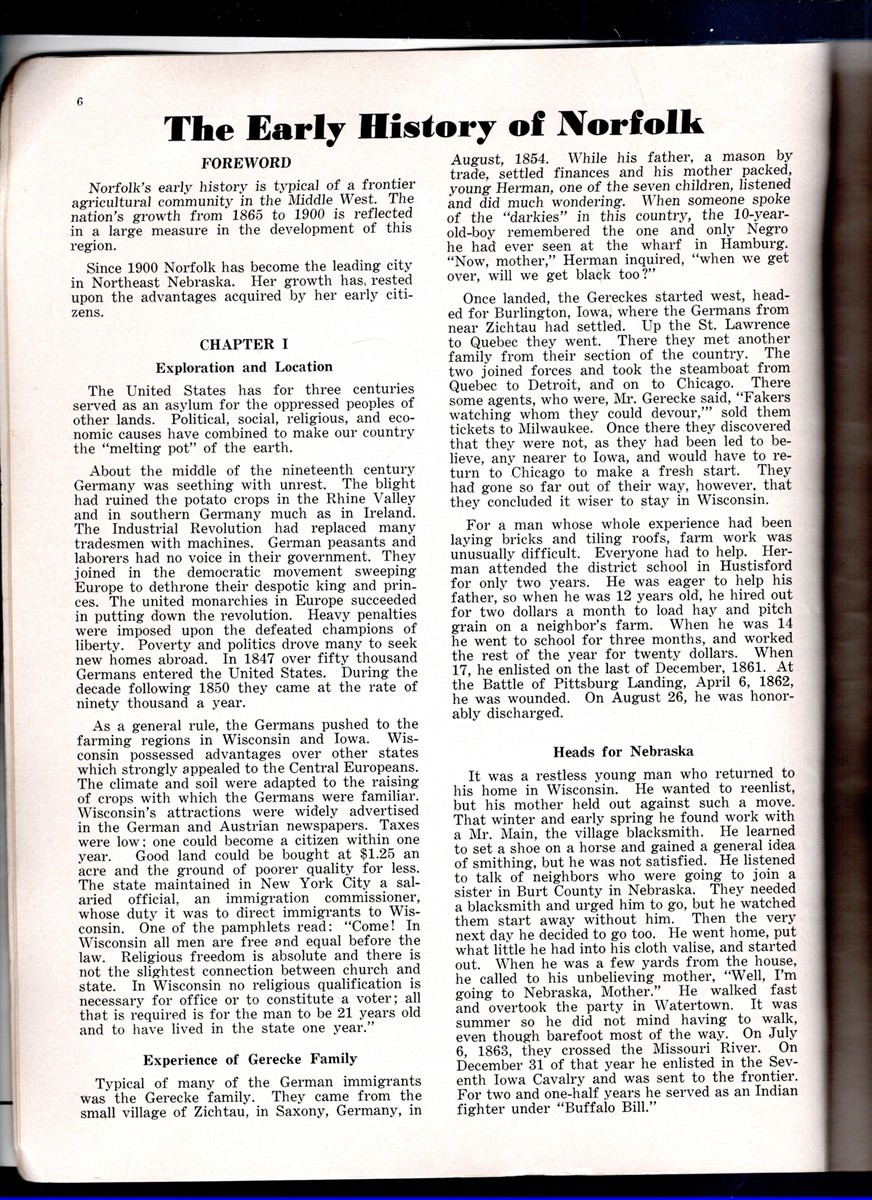 The Story of Koxie Comie: Norfolk, Nebraska Centennial 1866-1966