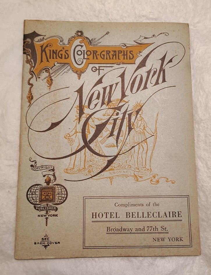 William Wirt Mills / King’s color-graphs of New York City 1910 Americana