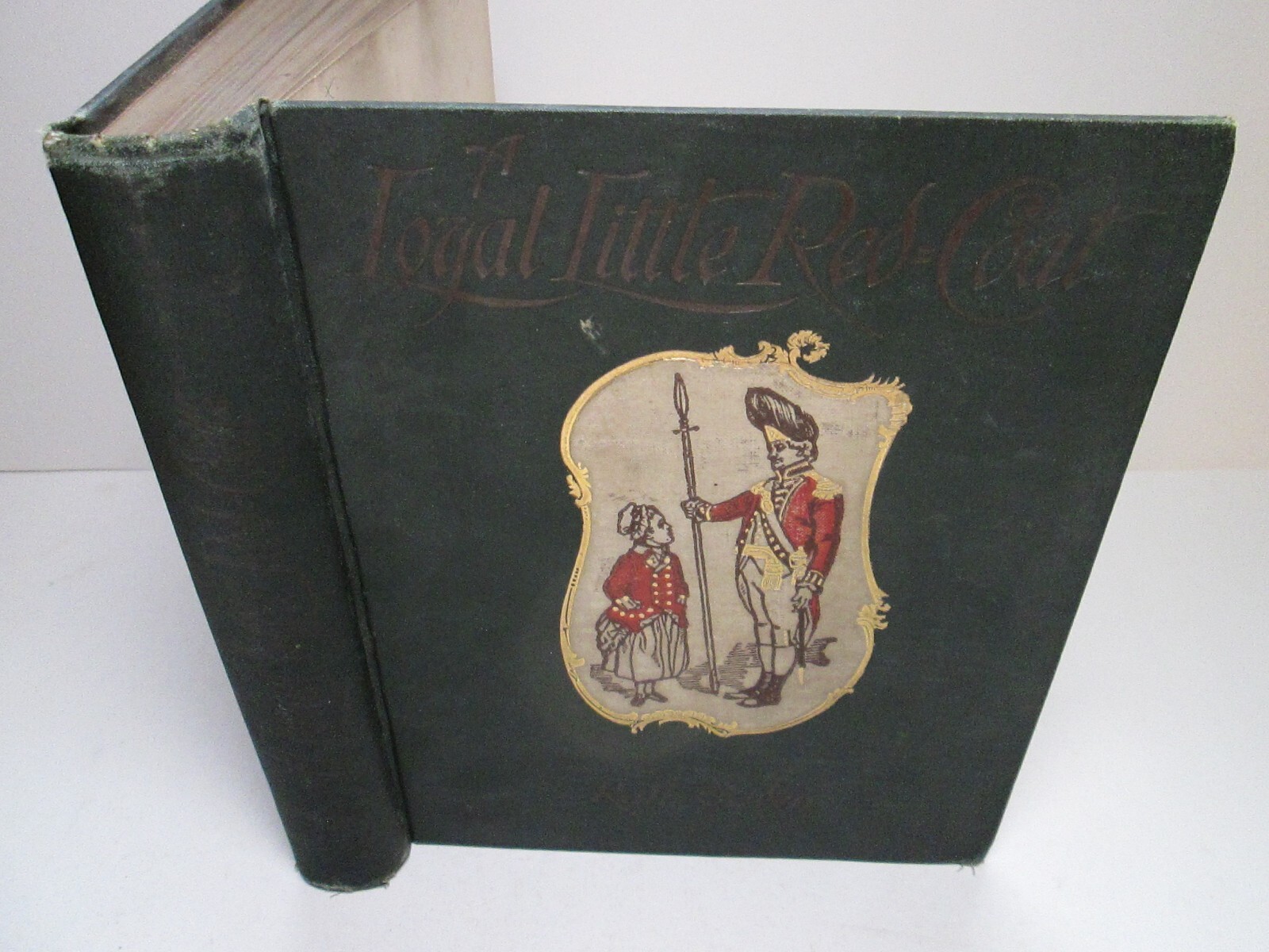 A Loyal Little Red Coat Antique 1890 Book New York Revolutionary War Child Ogden