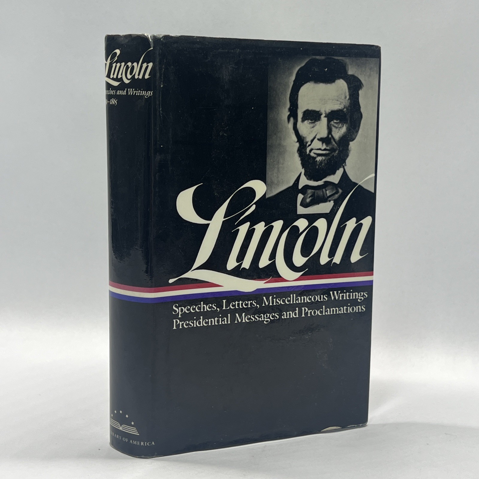 Lincoln Speeches and Writings 1859-1865 Library of America HC DJ 1989