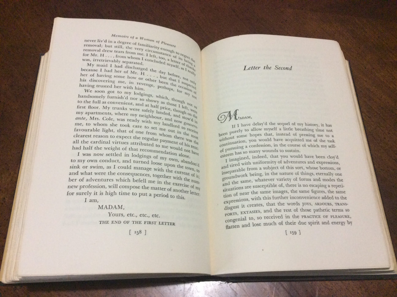 MEMOIRS OF A WOMAN OF PLEASURE BY JOHN CLELAND, 1963 Hardcover G. P. Putnam’s
