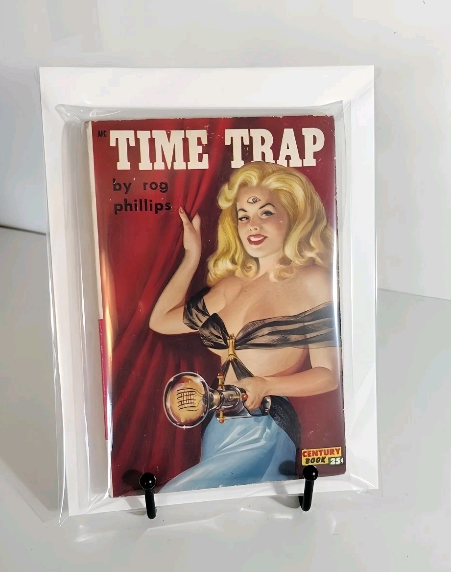 ?Time Trap by Rog Phillips 1949 Vintage Sci-Fi Century Book No. 116 Paperback