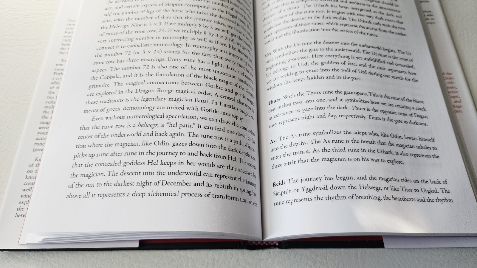Nightside of the Runes – Thomas Karlsson – Inner Traditions 2019 Hardcover w/DJ