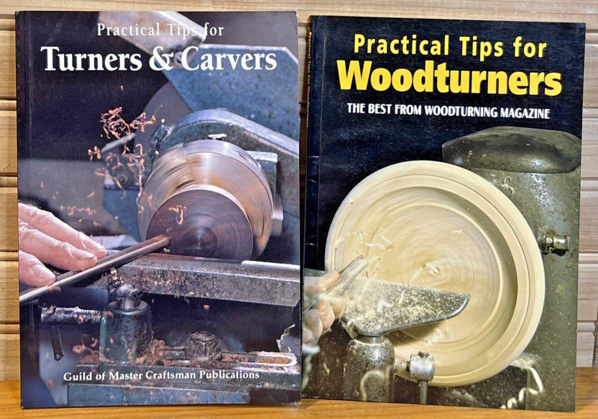 Lot of 2 PRACTICAL TIPS FOR TURNERS & CARVERS BEST OF WOODWORKING MAGAZINE PB