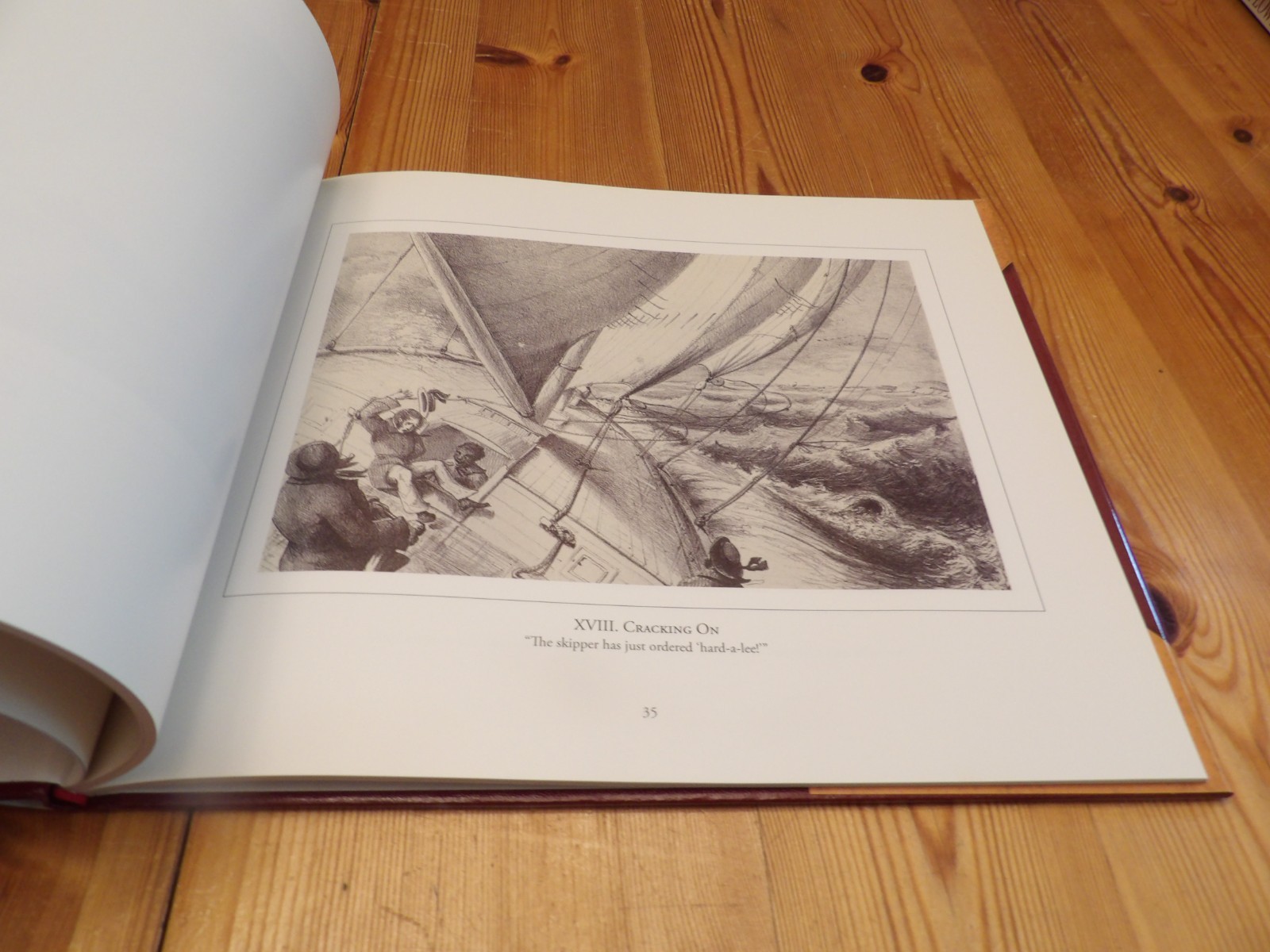 Mr. Hardy Lee His Yacht , Winslow Homer Sketches on Stone Limited 280/300