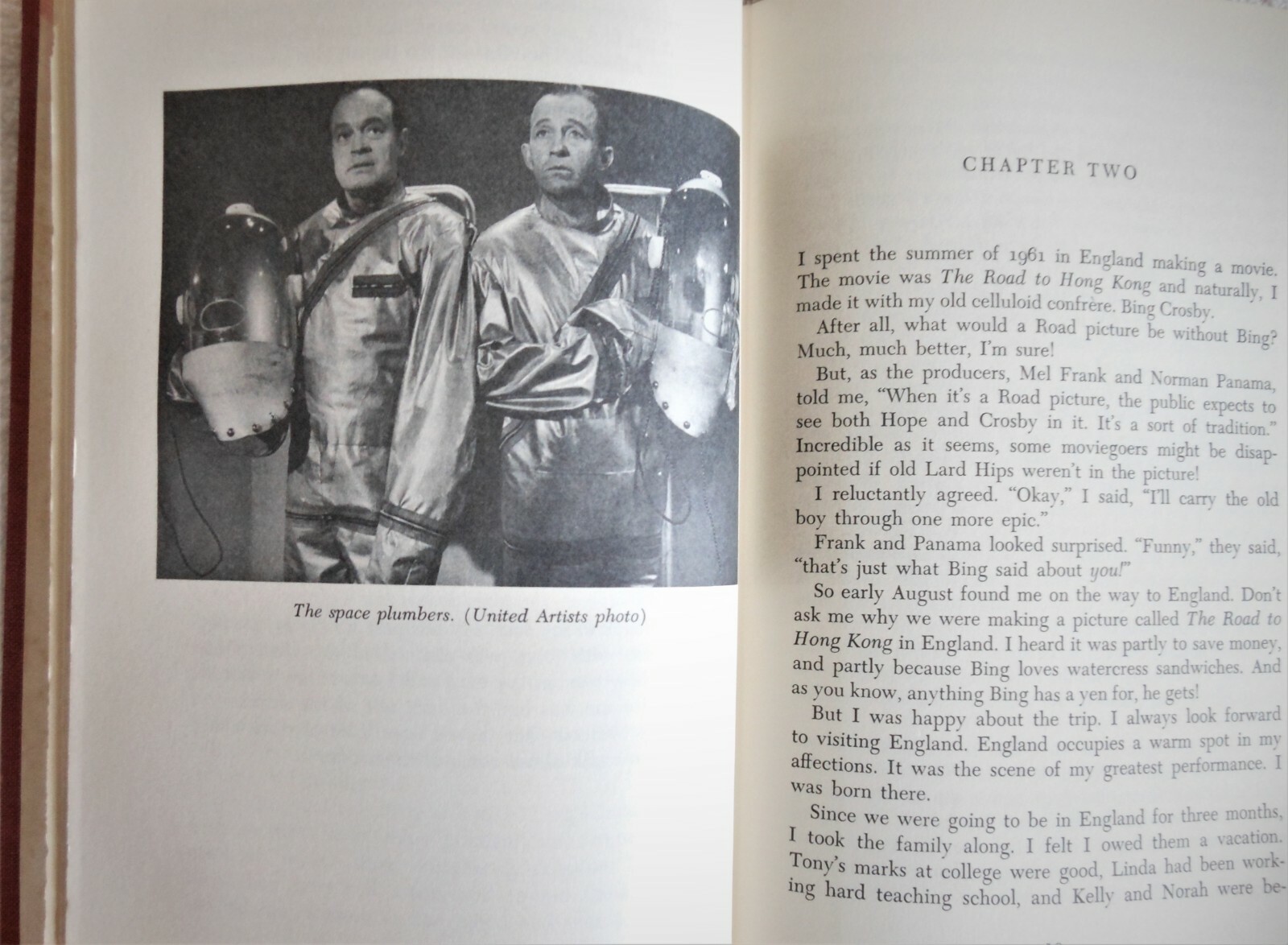 Entertainer Bob Hope Cold War travelogue Illustrated Memoir „I Owe Russia $1200“