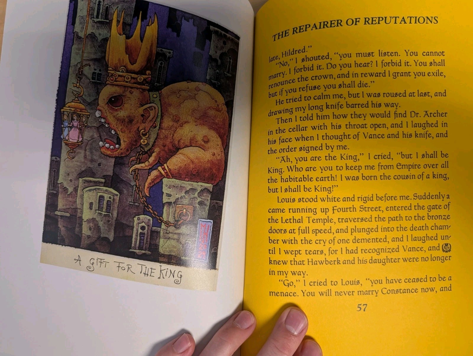 ?Chambers THE KING IN YELLOW THE REPAIRER Pegana Press Letterpress Ltd /65