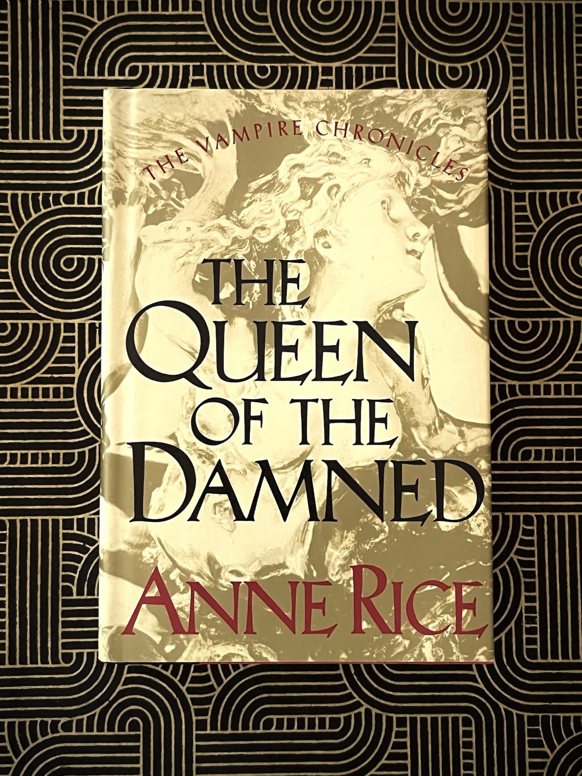 THE QUEEN OF THE DAMNED ~ ANNE RICE (1988, Knopf) BCE HC/DJ Vampire Horror VG+