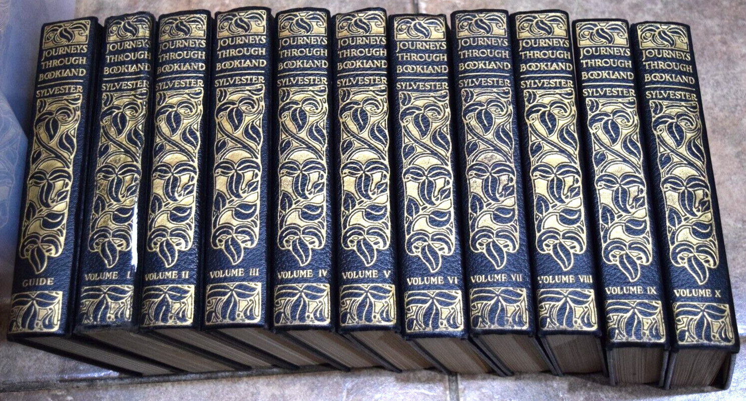 1909 Journeys Through Bookland Charles Sylvester Vol 1-10 Plus Guide