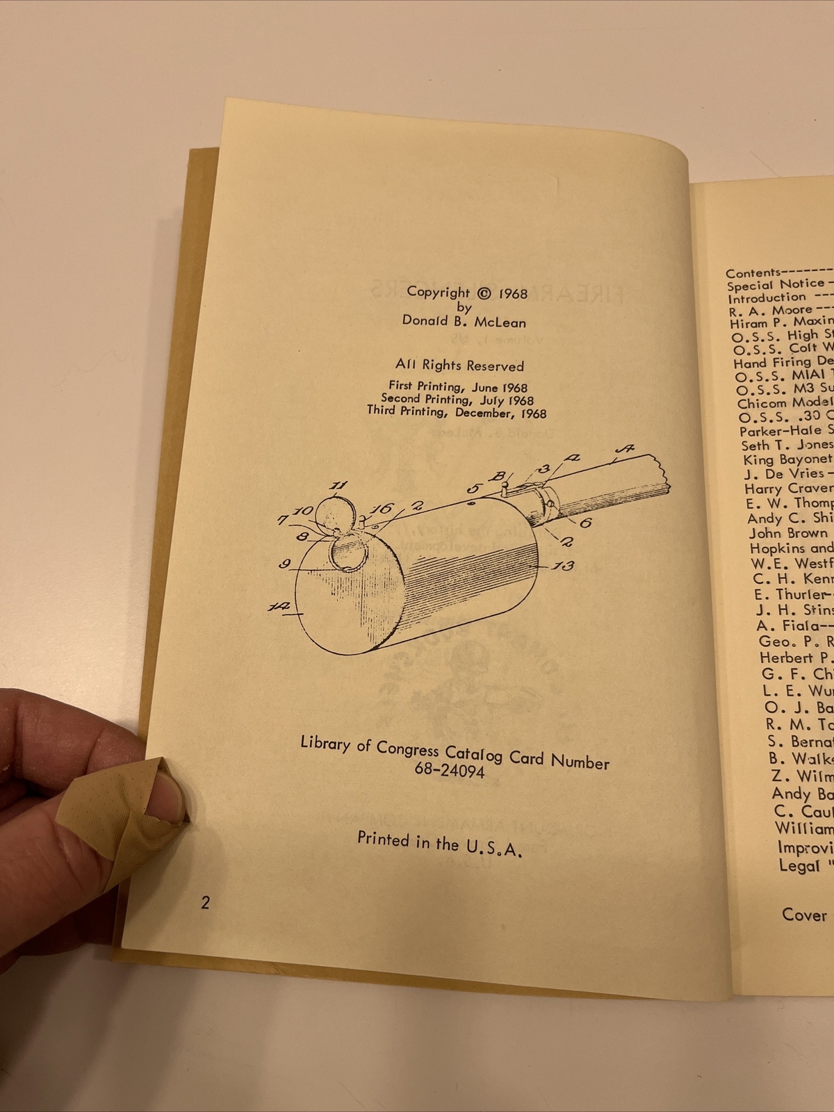 Firearm Silencers Vol. 1 US – Mclean (1968, 3P, PB, Militaria)
