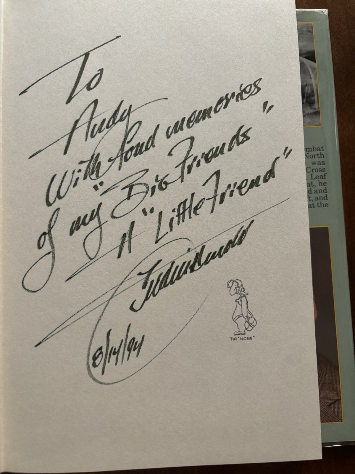 SIGNED Doorknob Five Two – Fredric Arnold First Edition 1984 WWII HC/DJ