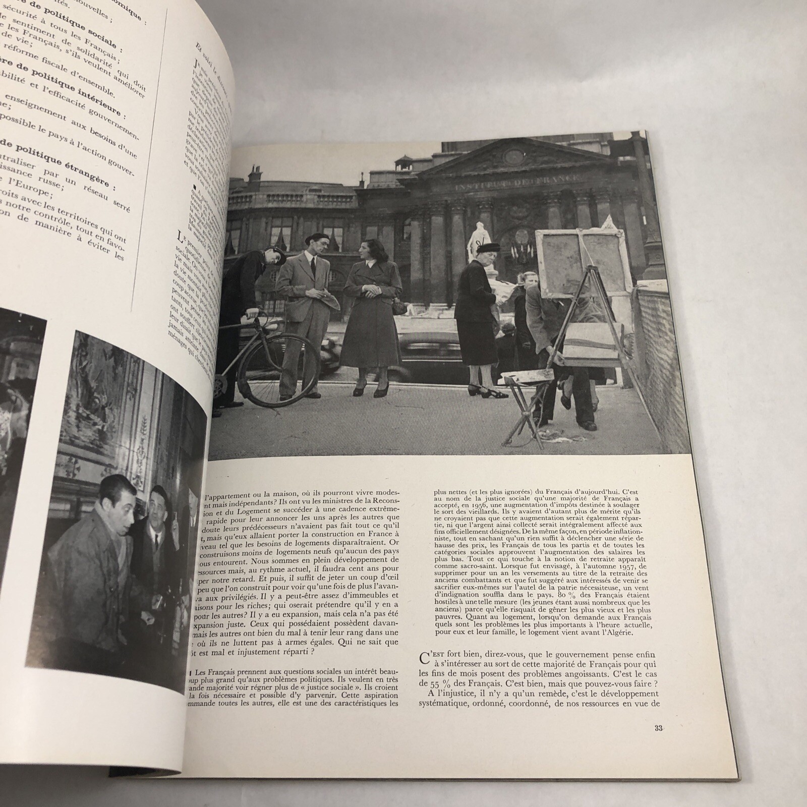 Réalités Femina April 1958 Fashion Awards French Arts Culture Einstein Freud