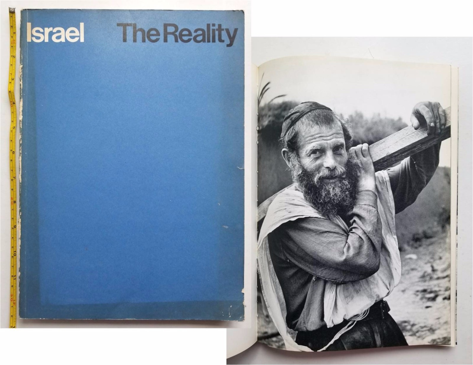 1969 Israel First Edition The Reality Rare Photographs Illustrated Vintage Book