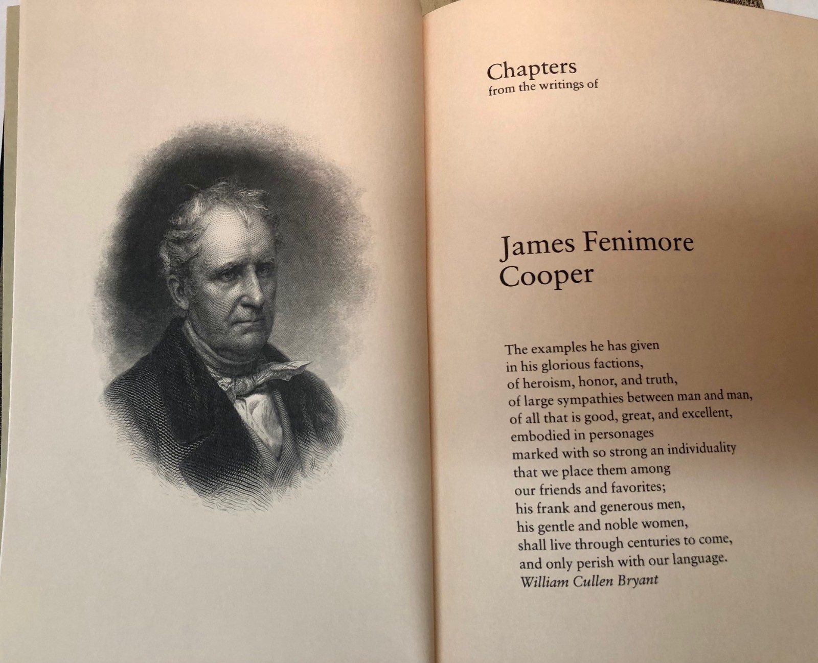 James Fenimore Cooper Chapters hardcover book illustrated slipcase 1986