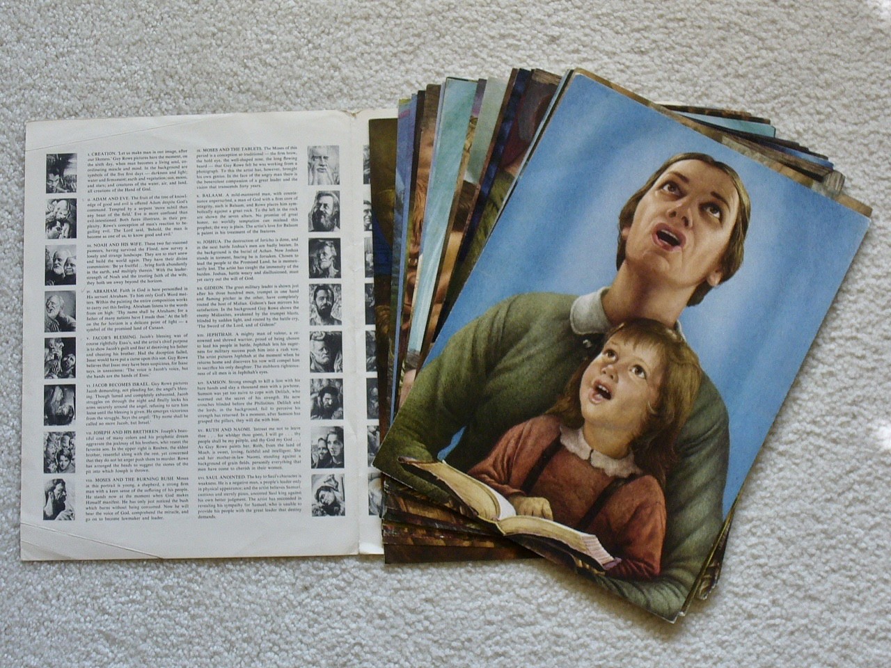IN OUR IMAGE, Guy Rowe Character Studies, Old Testament, Loose-Leaf Portfolio