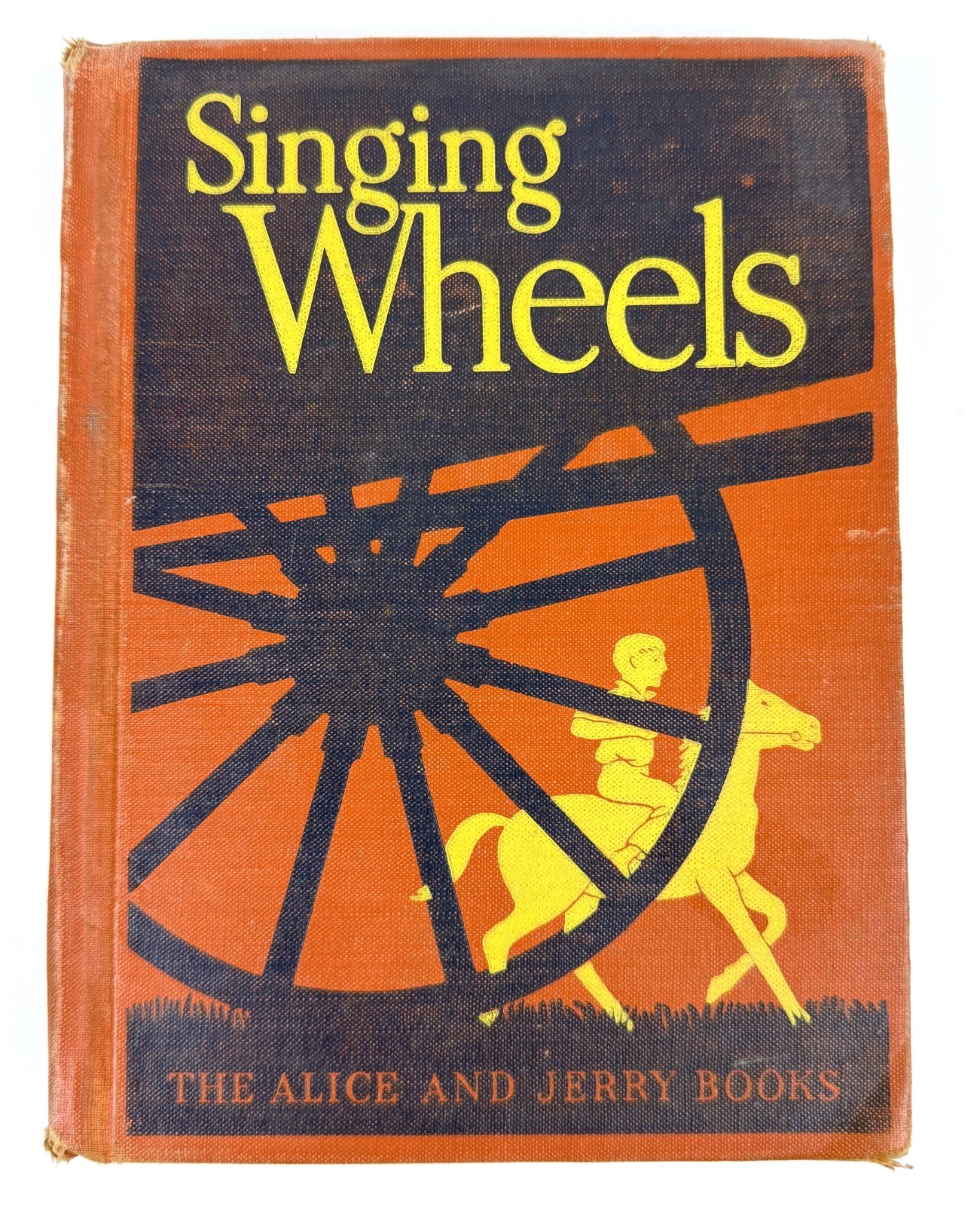 1940 Singing Wheels Alice Jerry Books Mabel O’Donnell Row Peterson HC Reader