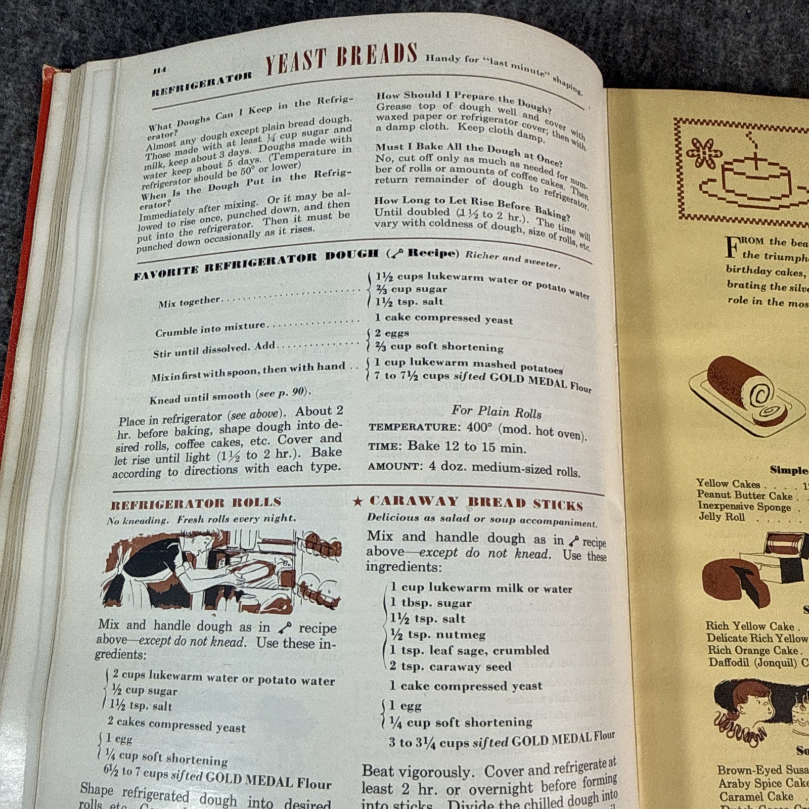Betty Crocker’s Picture Cook Book 1950 First Edition Fifth Printing HC Vintage