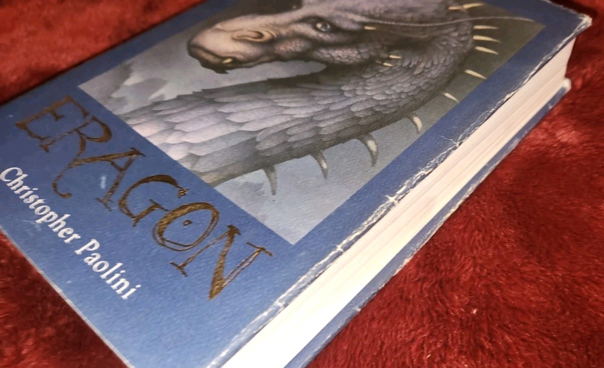 Christopher Paolini Eragon Signed 1st Edition Autographed Hardcover 2002