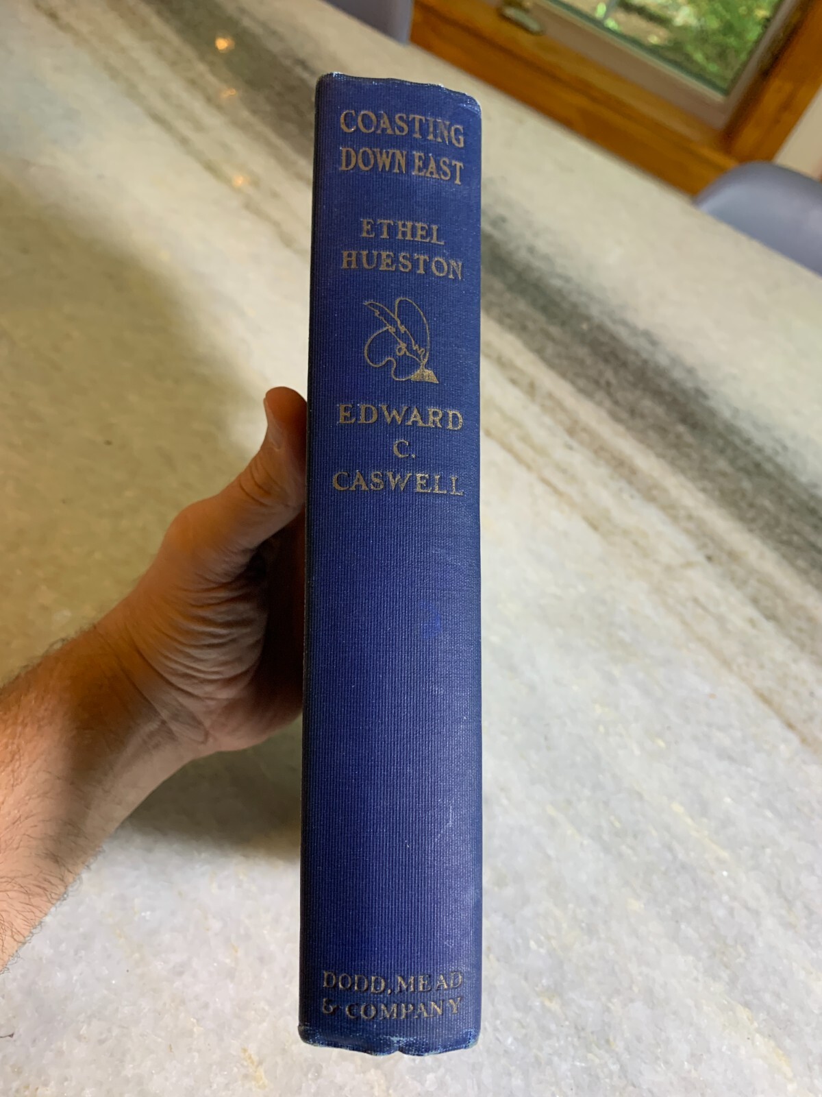 Rare 1st Ed Signed Book COASTING DOWNEAST [Maine] Ethel Hueston 1924 Dodd Mead