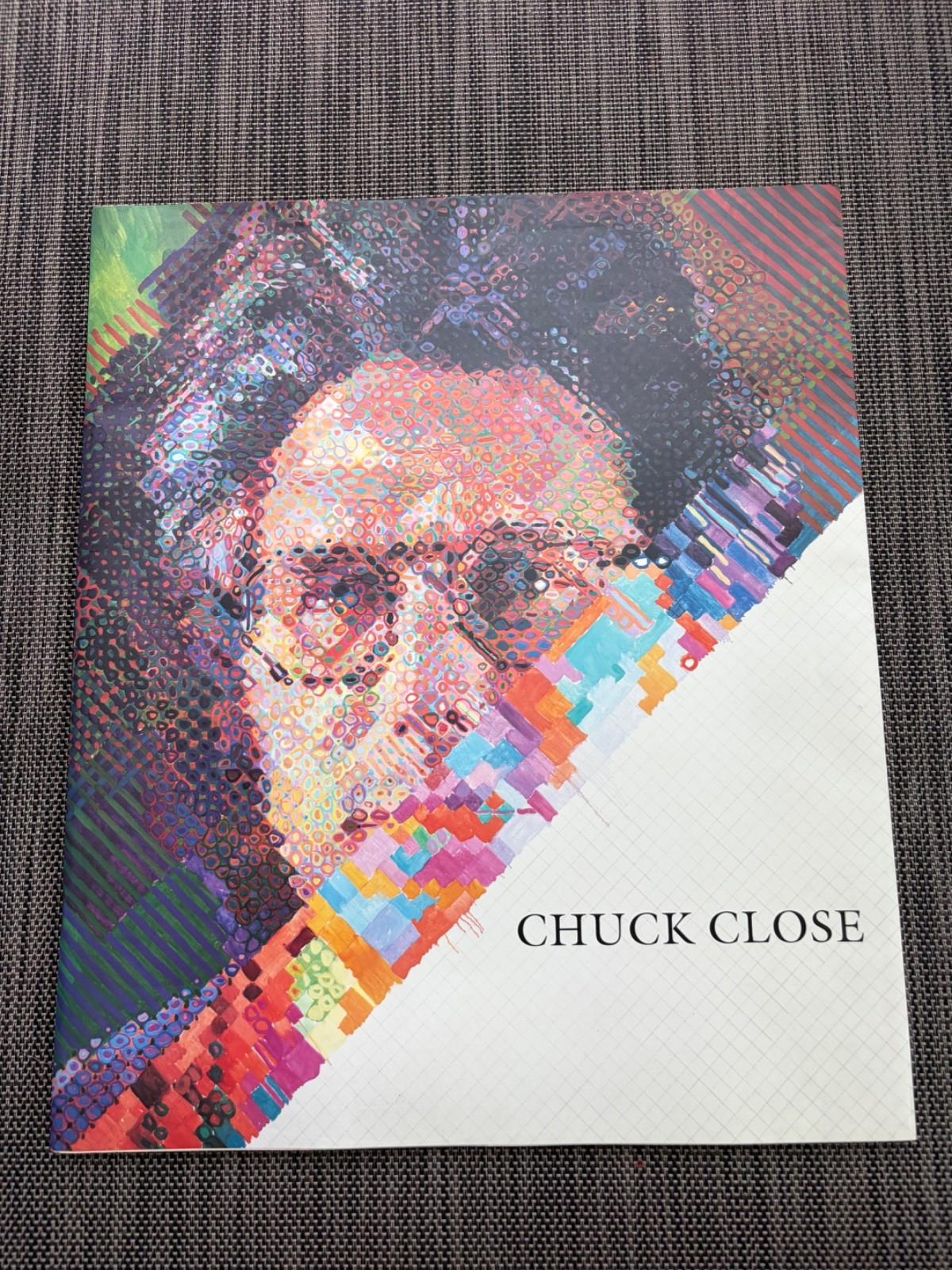 Chuck Close Recent Works 1991 Pace Gallery Exhibition Program Large Paperback