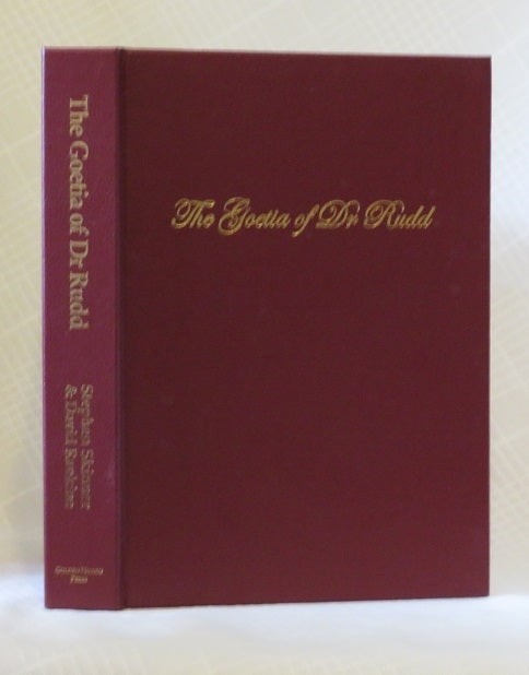 Stephen Skinner, David Rankine / GOETIA OF DR RUDD Signed 1st Edition 2007
