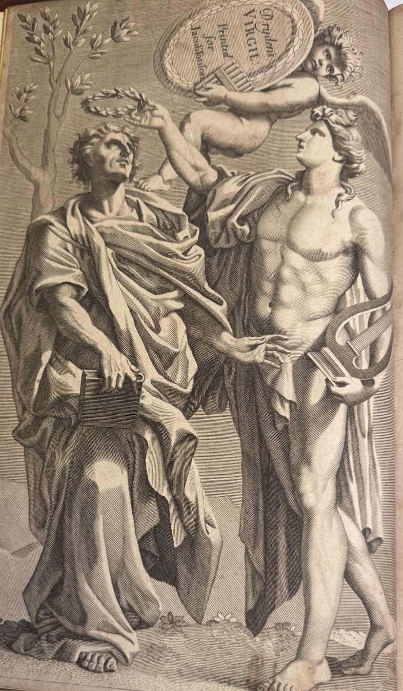 1698 John Dryden’s Works of Virgil – 102 MAGNIFICENT PLATES – Folio 2nd Edition