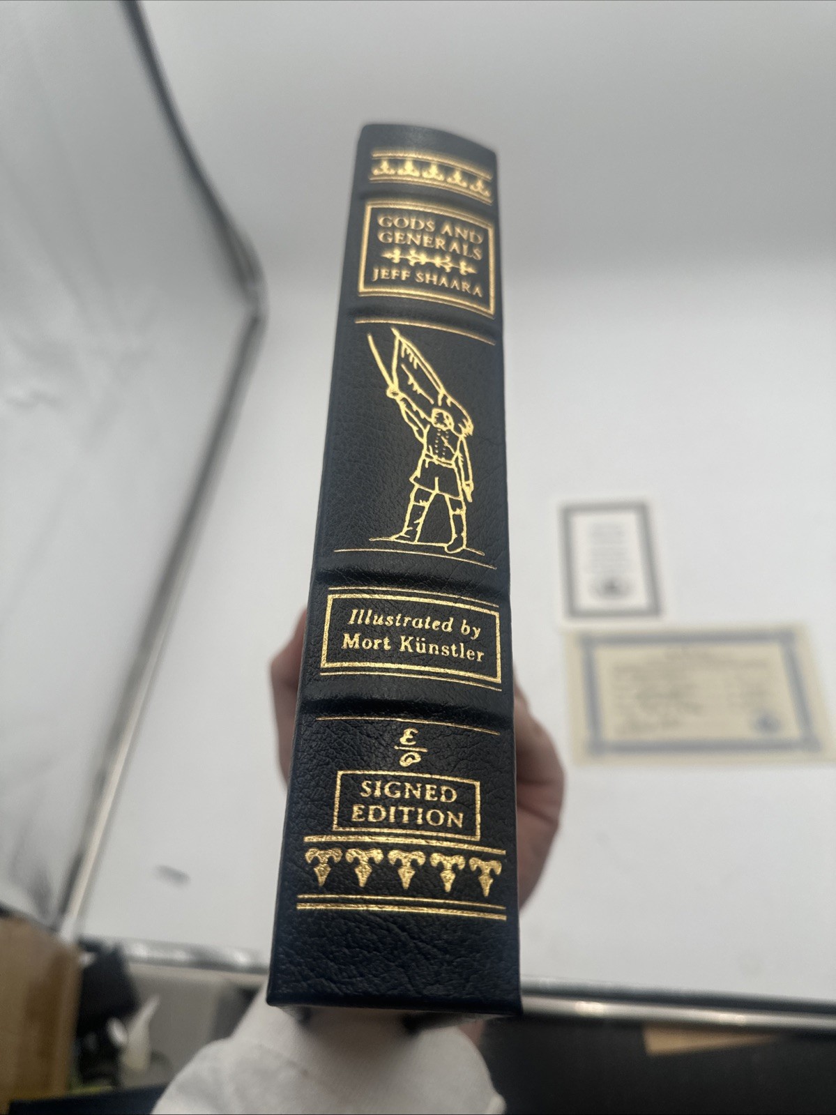 Gods and Generals ~ JEFF SHAARA ~ SIGNED Easton Press Edition 2000 Killer Angels