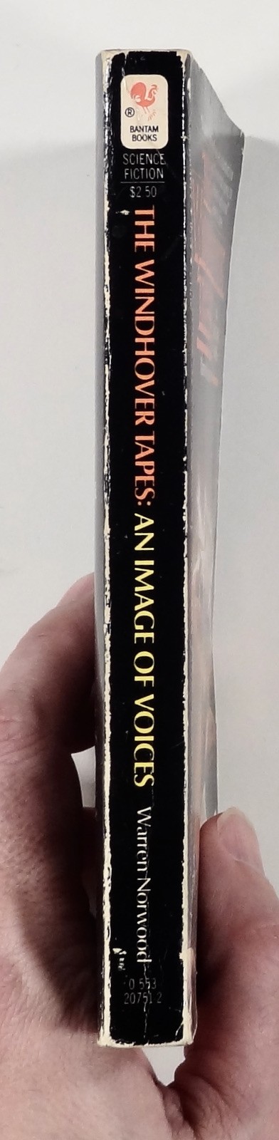 1982 Warren Norwood WINDHOVER TAPES: An Image of Voices SCIENCE FICTION NOVEL