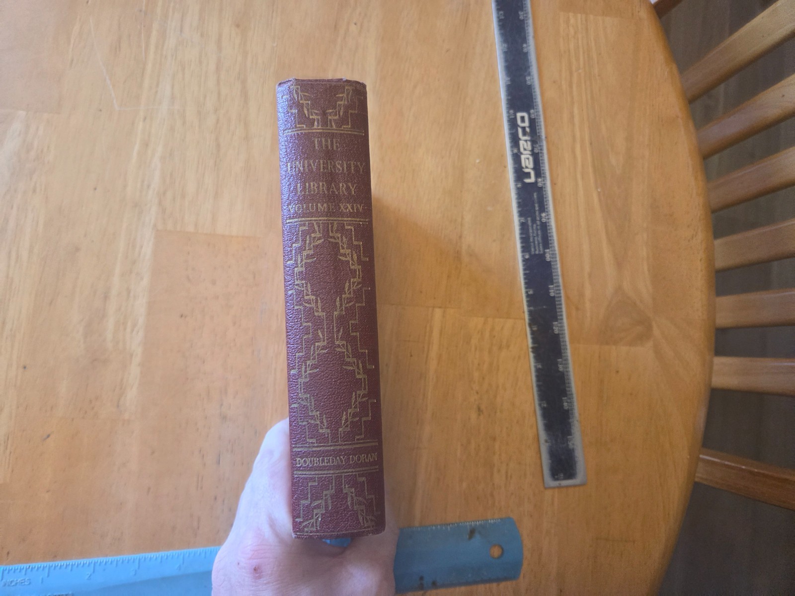 The University Library – Volume XXIV – John Huston Finlay – 1936 Doubleday Hardc
