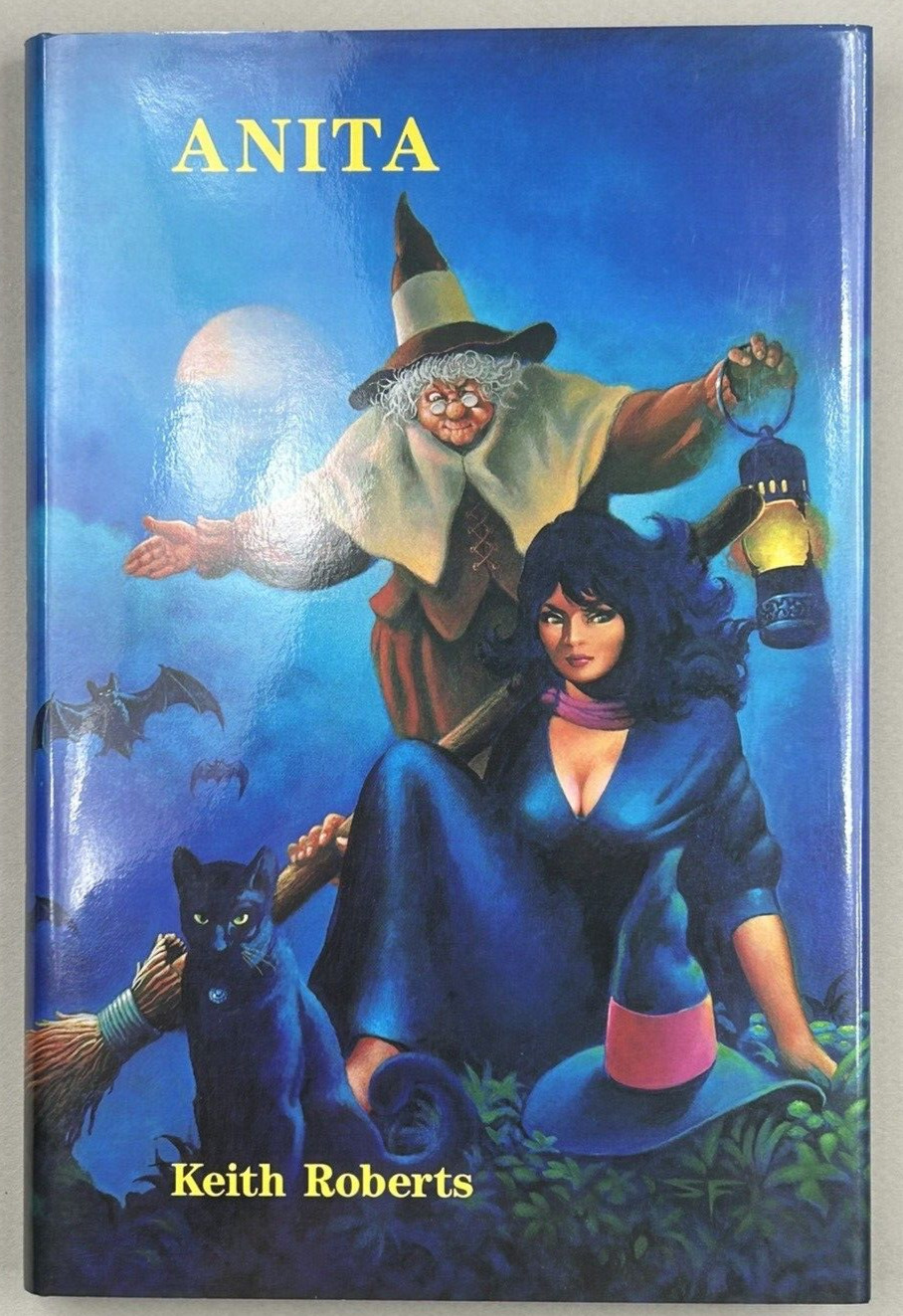 Supernatural Occult Witch Story Halloween Black Cat Illust Hardcover DJ 195g