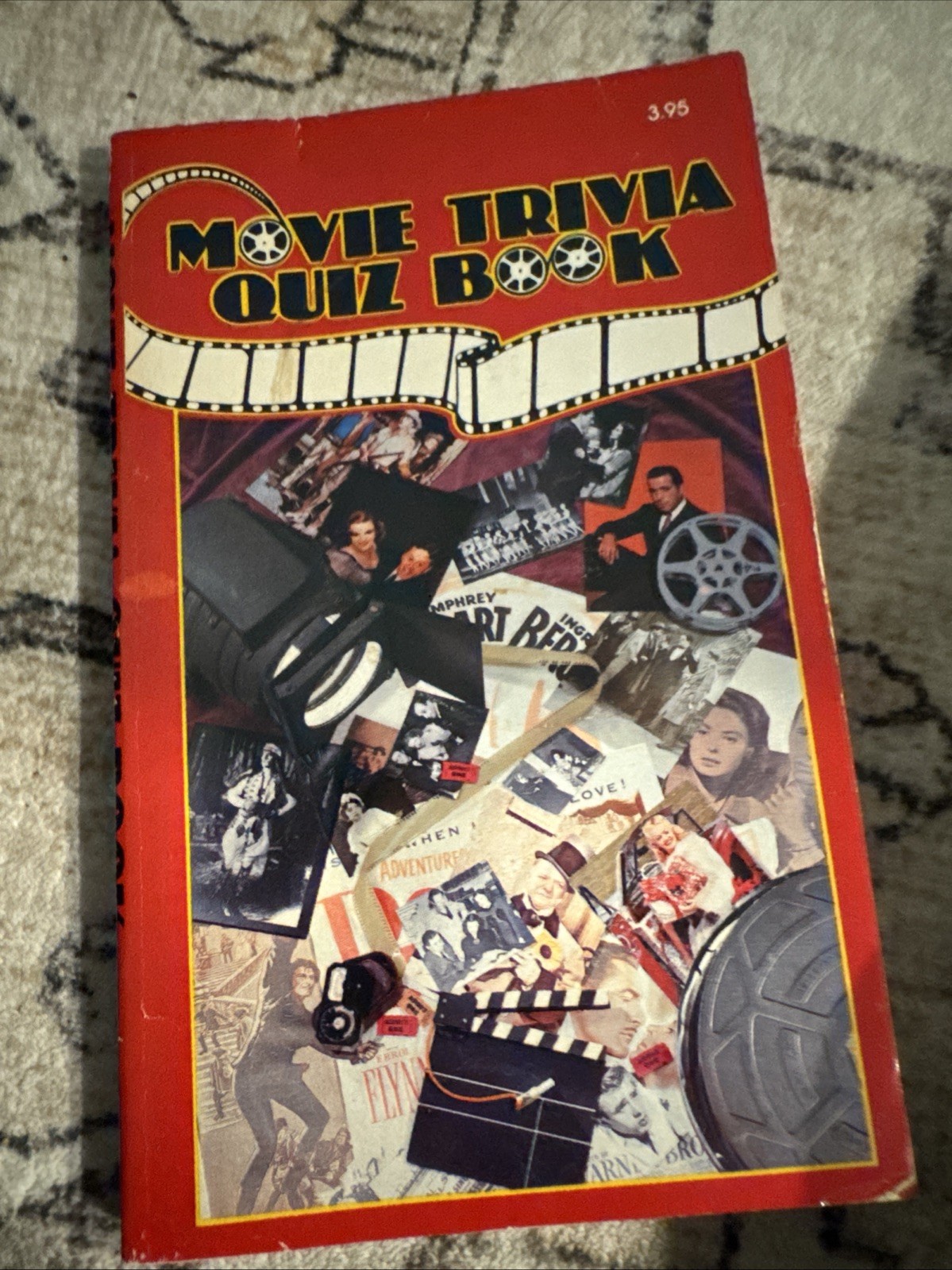 1982 MOVIE TRIVIA QUIZ BOOK Ventura Paperback VG 4.0