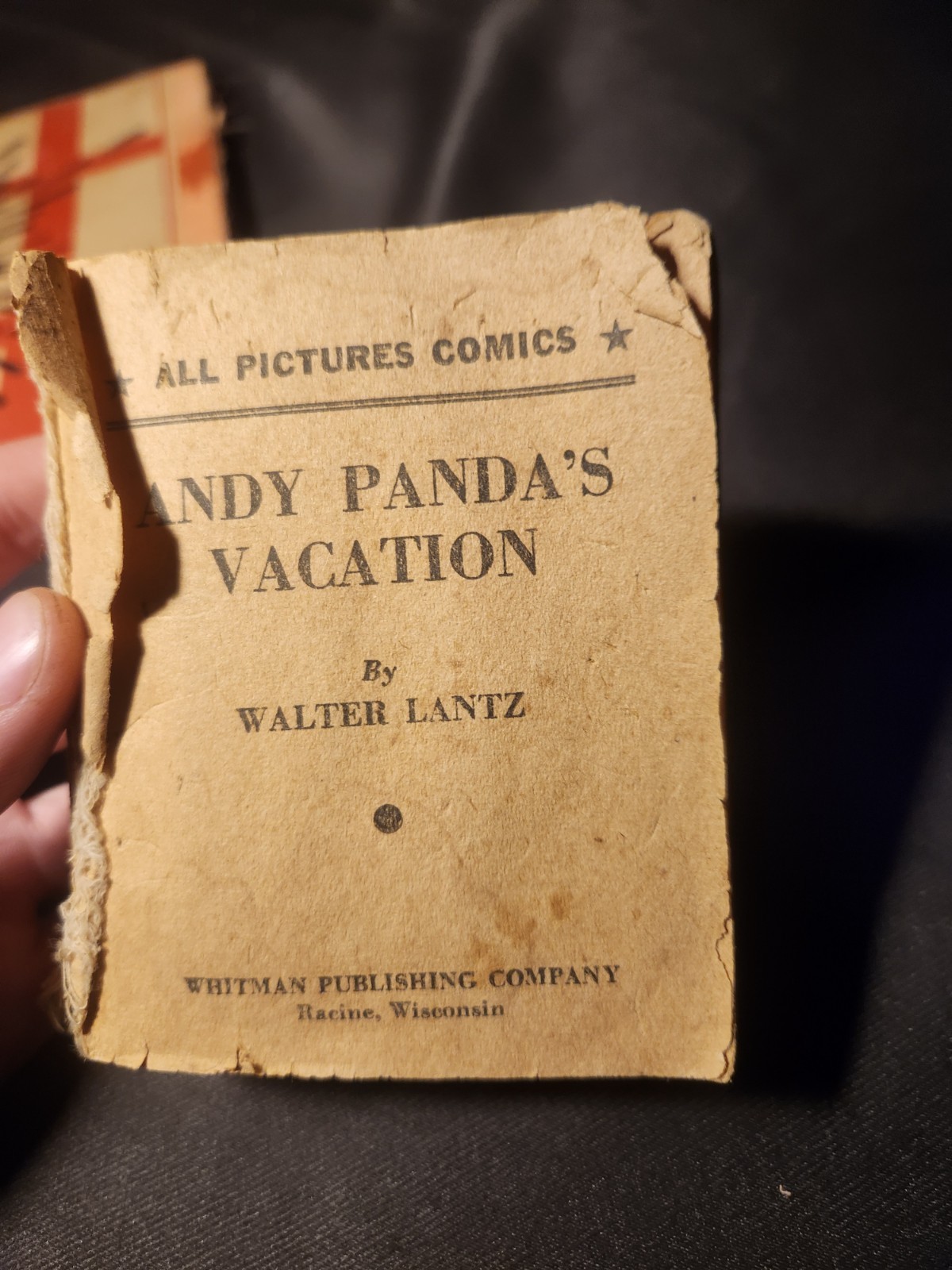 ANTIQUE/VINTAGE Damaged Comic Books – Bringing Up Father & Andy Panda’s Vacation