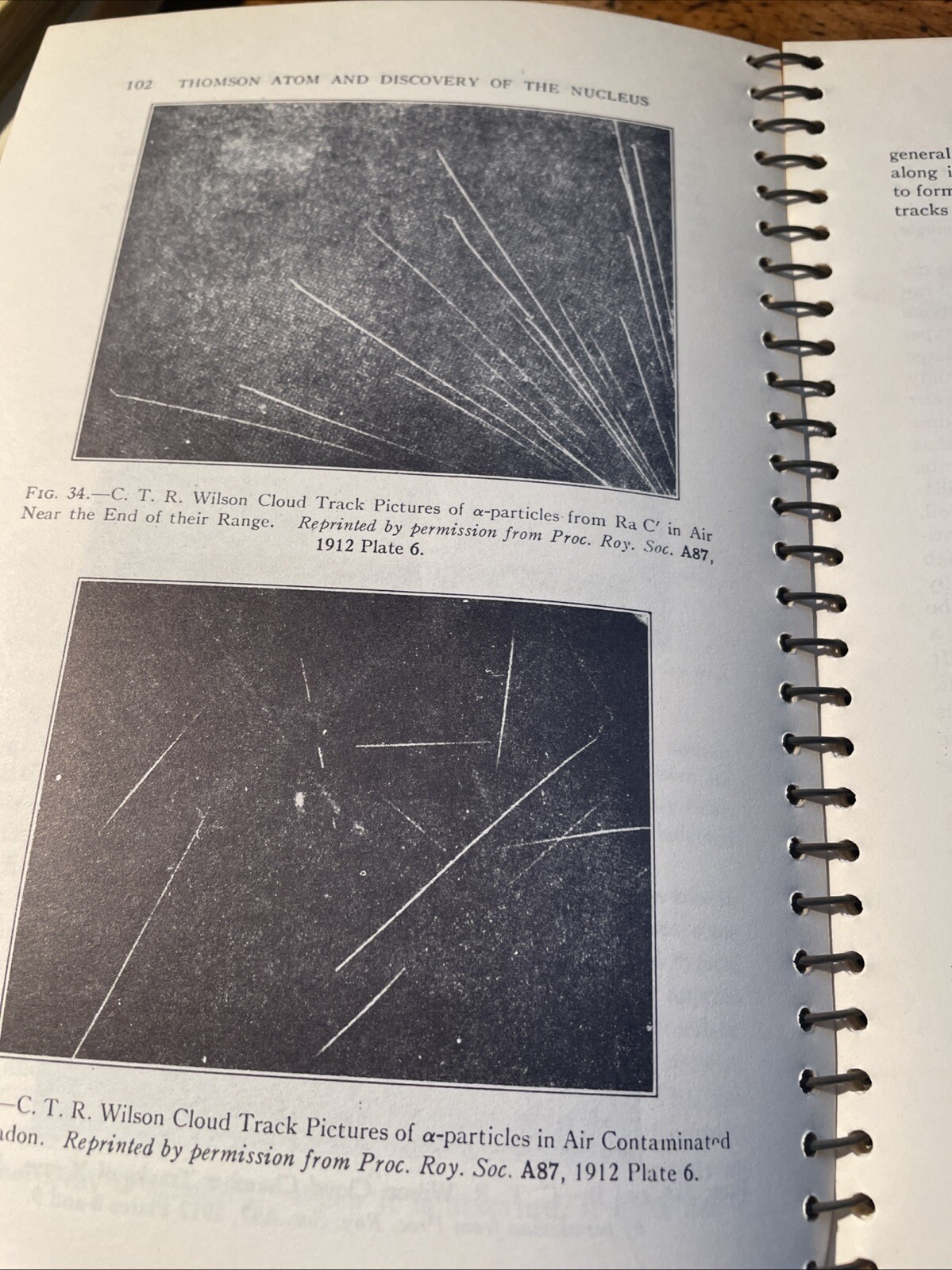 Rare 1938 Atomic Structure (Exerpts) Leonard B. Loeb -Spiral Bound