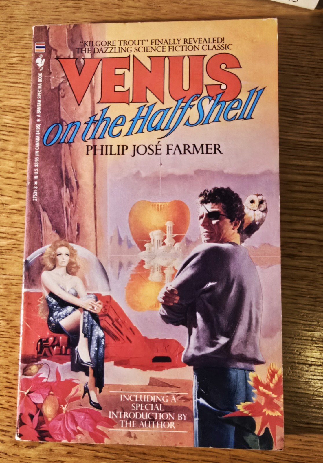 Farmer, Philip Jose 1st print with his name- Venus on the Half-Shell PB 1988 VG