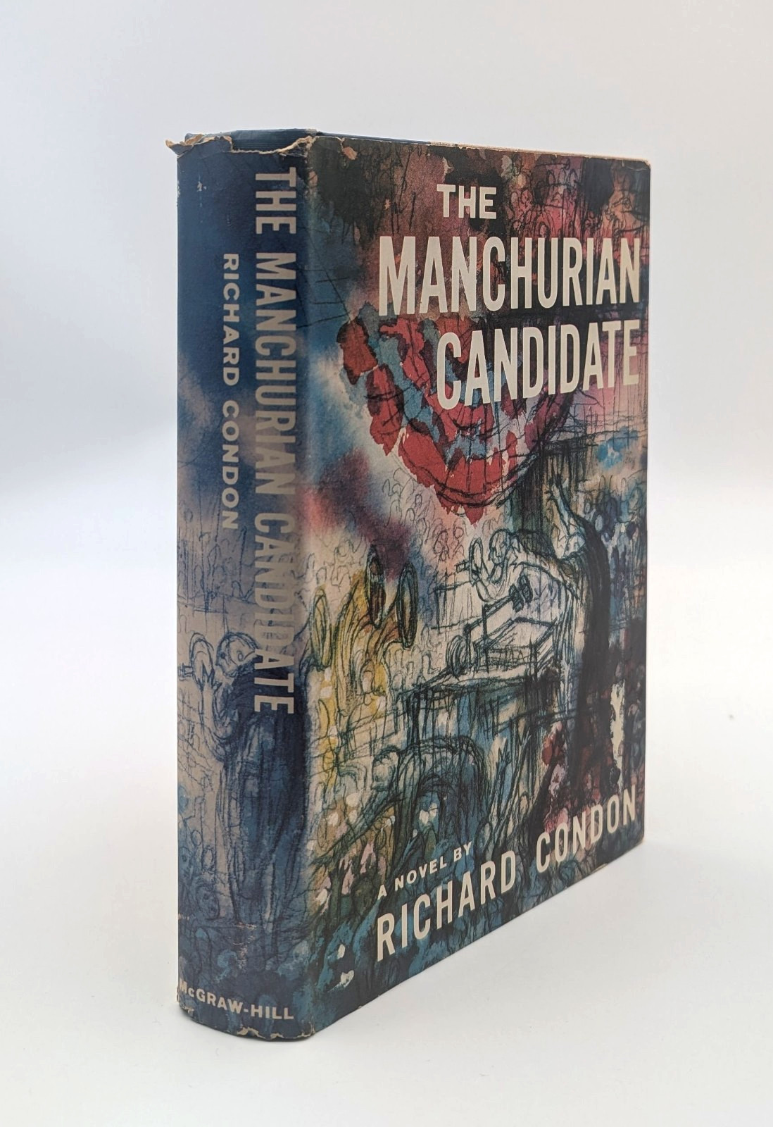 1959 Manchurian Candidate Richard Condon 1st Edition 1st Print DJ McGraw-Hill