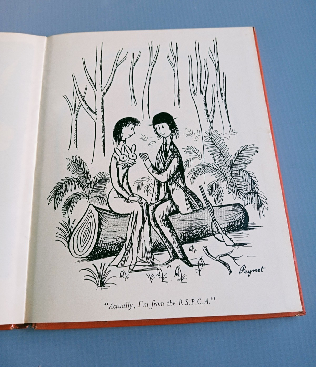 Lovers’ Keepsake Raymond Peynet Perpetua Books 1958 Cartoons Cartoonist