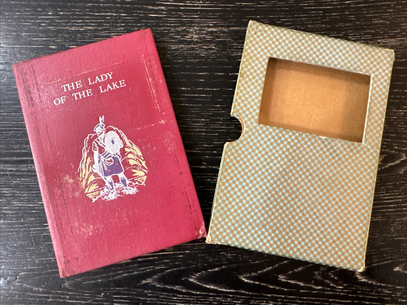 The Lady of The Lake by Sir Walter Scott 1959 W. Collins Sons w/ sleeve, PO-VG+