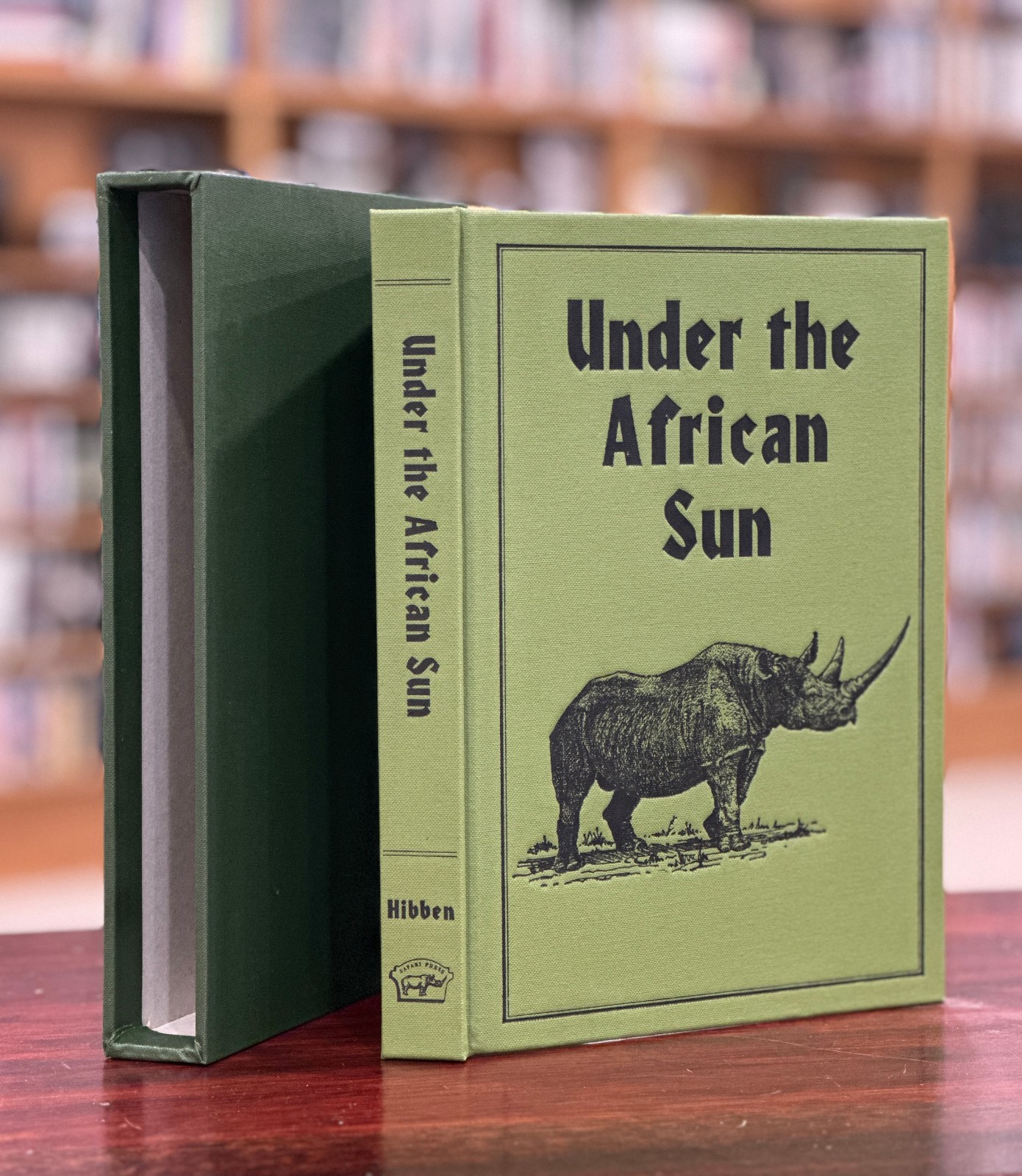 Under the African Sun SIGNED Frank Hibben Ltd ed/Numbered Slipcase