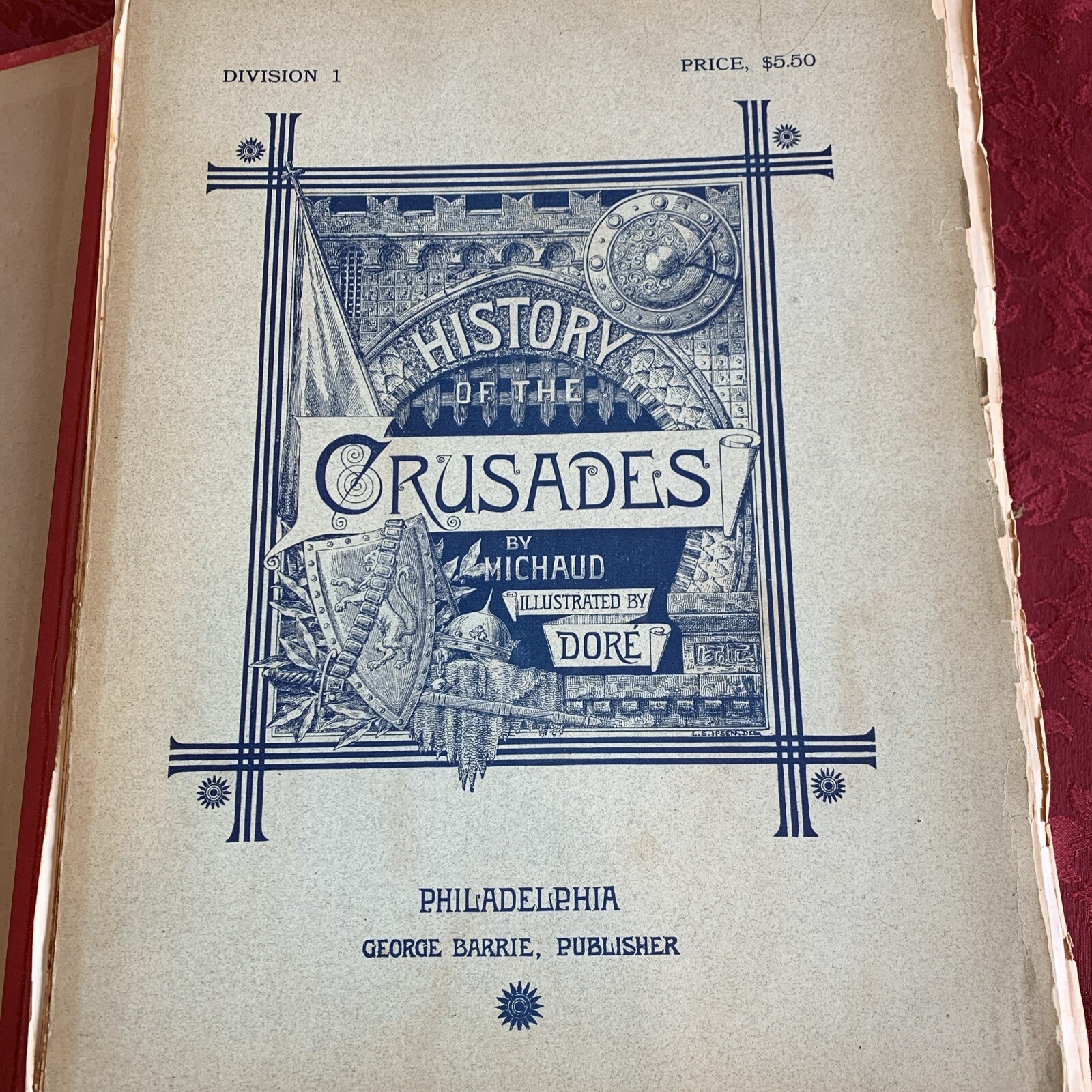 Rare 1883 History of the Crusades-Michaud-Illustrated by Gustave Doré, 5 of 25