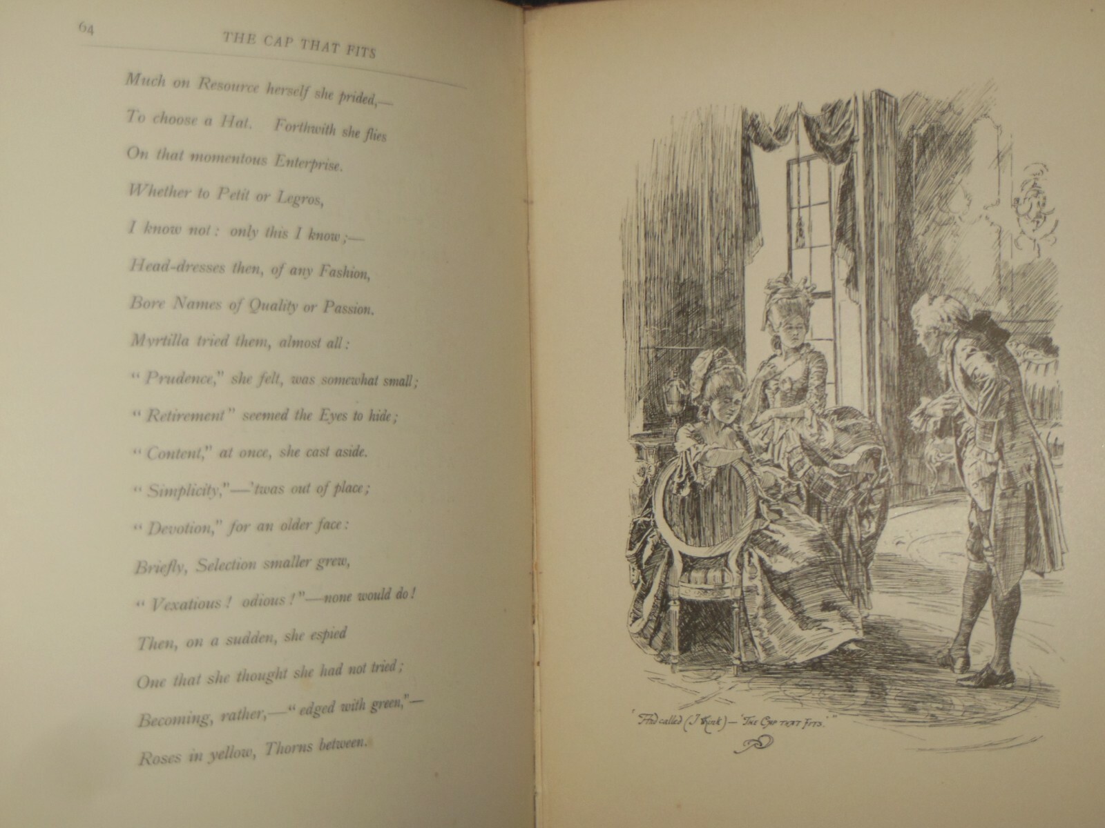 Proverbs in Porcelain by Austin Dobson (1893-1st) Bernard Partridge Illustated