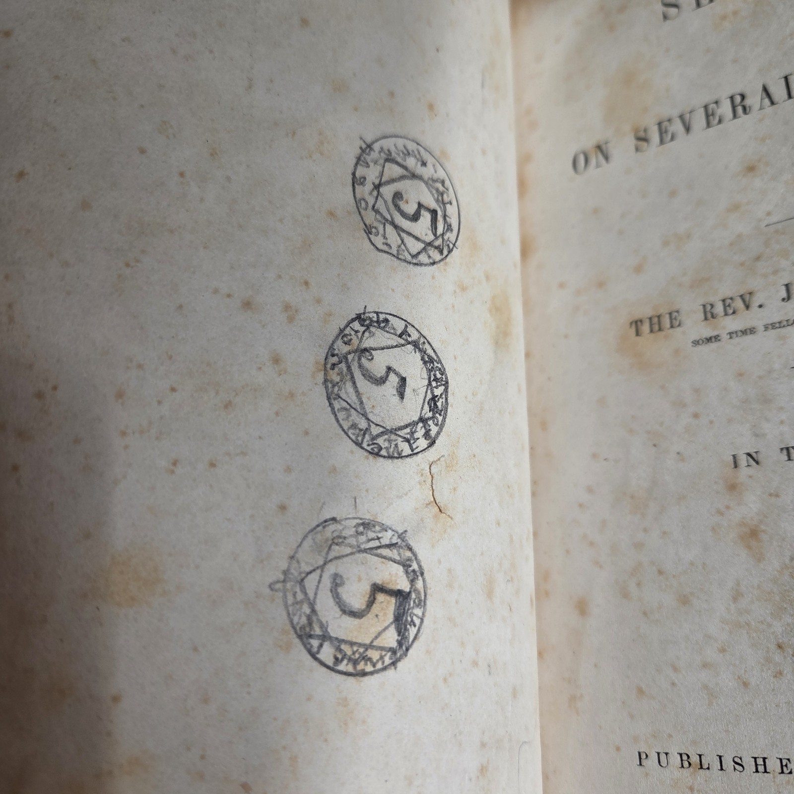 Sermons on Several Occasions Hardcover Vol I & II 1856 Rev John Wesley Theology
