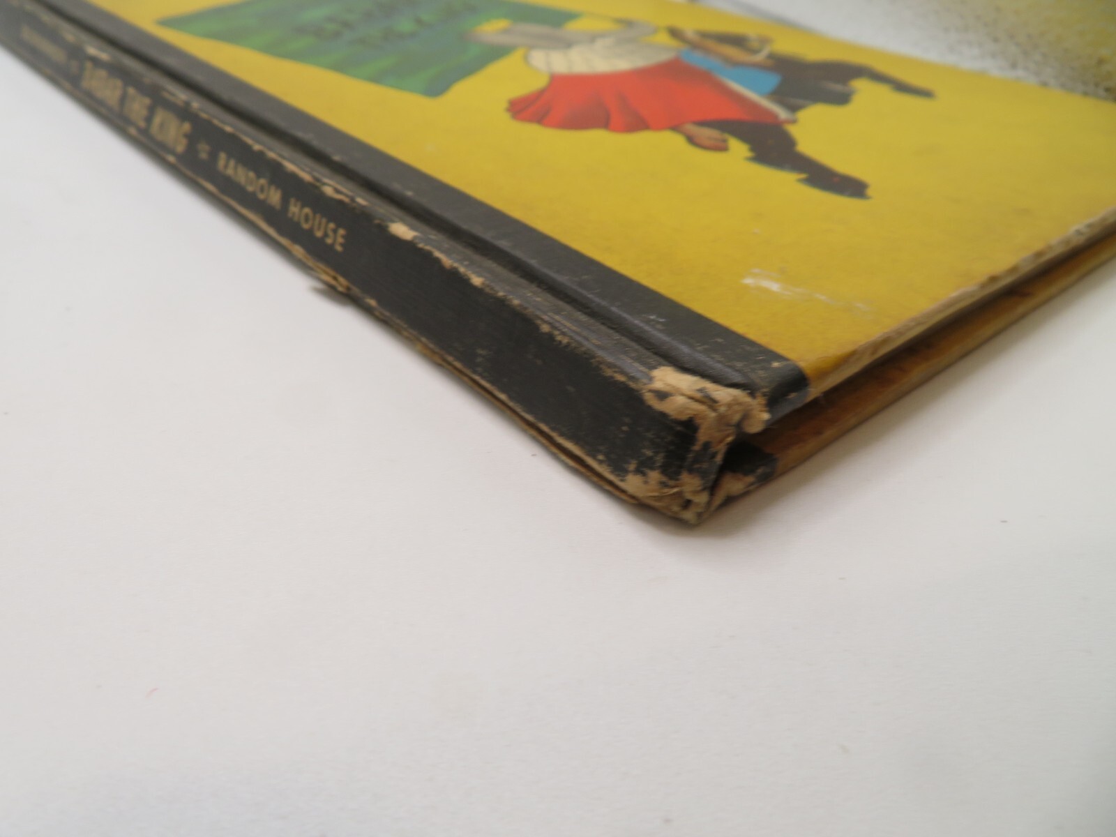 BABAR THE KING by Jean De Brunhoff 1963 Vintage Children’s Book Random House HC