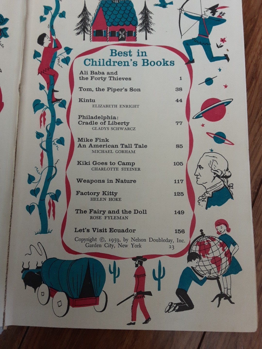 Vintage Lot of 13 BEST IN CHILDREN’s BOOKS 1957 – 1960 Illustrated Hardcover