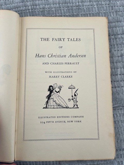 1935? The Fairy Tales of Hans Christian Andersen and Charles Perrault Illust HC