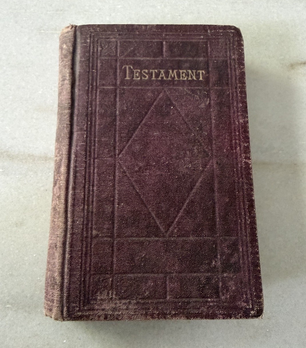 The Holy Bible New Testament New York American Bible Society 1878