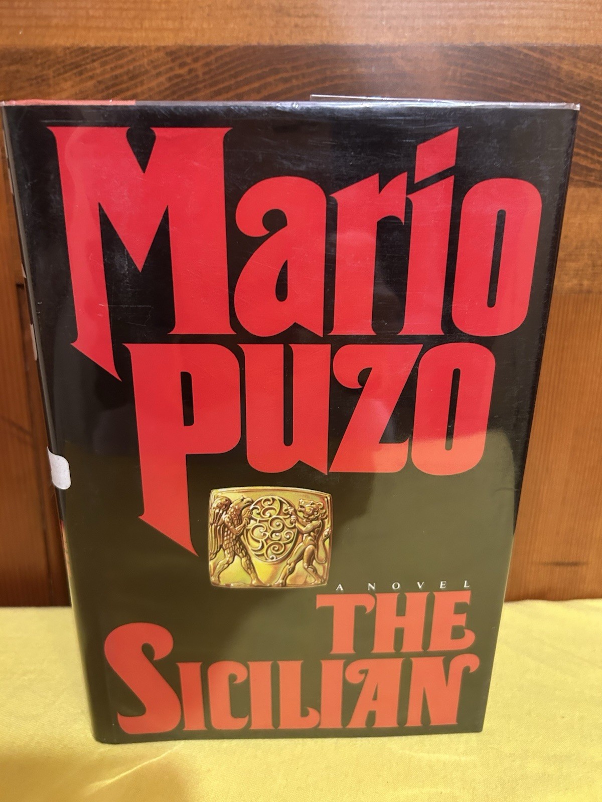 „The Sicilian“ book Mario Puzo autographed SIGNED Godfather author 1984 HC/DJ 1S